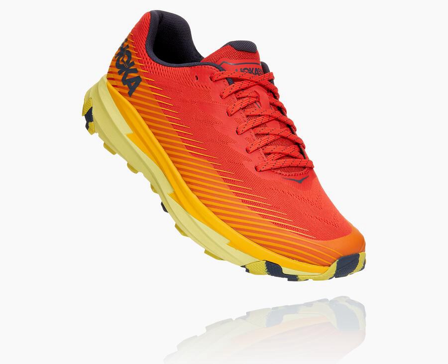 Zapatillas Trail Hoka One One Hombre - Torrent 2 - Rojas - FDQ493180